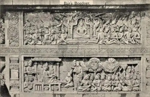 Ak Bara Boedoer Indonesien, Tempel