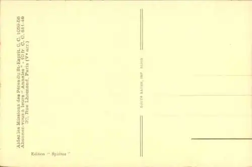 Ak Angola, Abordnung der Josefschwestern von Cluny