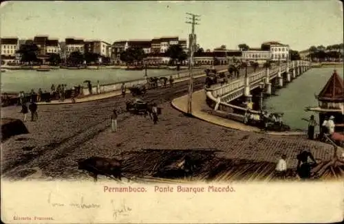 Ak Pernambuco Brasilien, Ponte Buarque Macedo