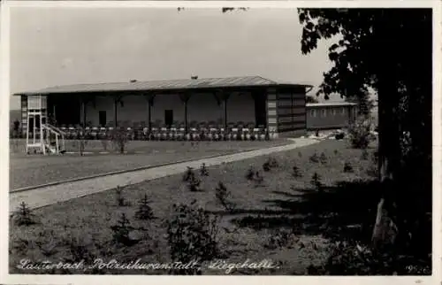 Ak Goworów Lauterbach Schlesien Polen, Polizeikuranstalt, Liegehalle