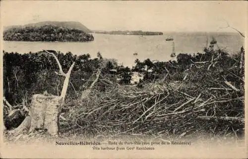 Ak Vanuatu Ozeanien, Hafen von Port Vila