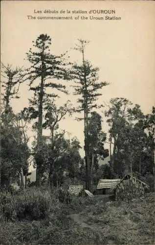 Ak Ouroun Papua Neuguinea, Les Debüts de la Station, Missionnaires du Sacre Coeur