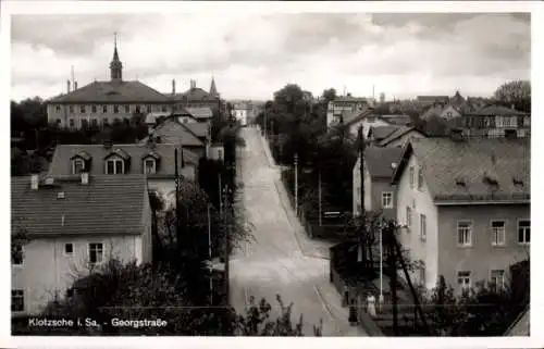 Ak Dresden Klotzsche, Georgstraße