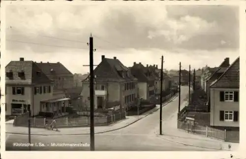 Ak Dresden Klotzsche, Mutschmannstraße