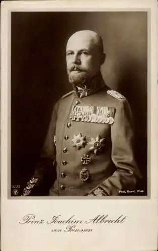 Ak Prinz Joachim Albrecht von Preußen