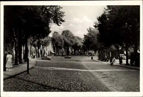 Ak Burg auf der Insel Fehmarn, Straßenpartie