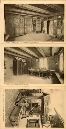 Set von 24 AK (2 Alben I und II  mit je 12 Ak) Kostüme und Szenen aus dem Elsass/costumes et scenes 