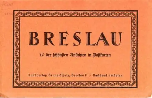 Set von 10 Ak Breslau Wrocław Schlesien, verschiedene Ansichten Liebichshöhe, Jahrhunderthalle etc.