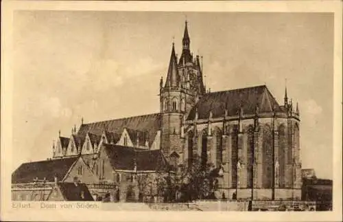 Set von 16 AK Erfurt , diverse Ansichten