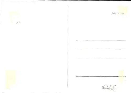 Ak Schauspieler Claus Ringer, Portrait, Autogramm