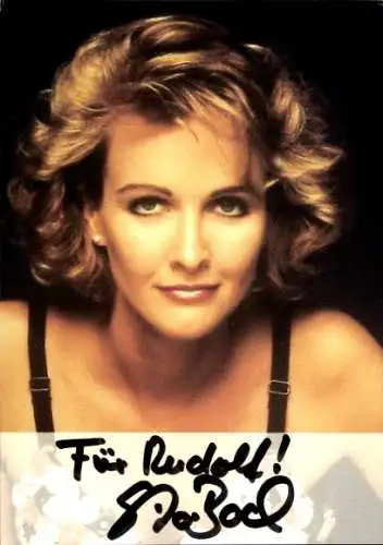 Ak Sängerin Kristina Bach, Portrait, Autogramm