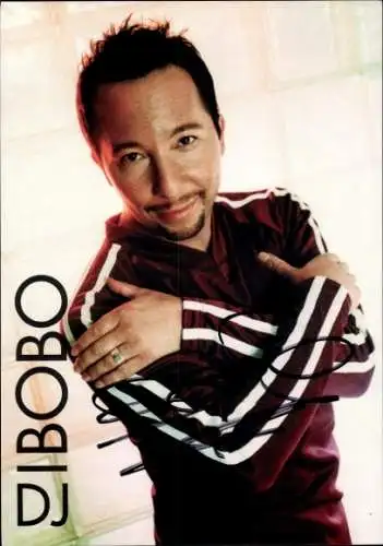 Ak Sänger DJ Bobo Portrait, Autogramm, Sänger