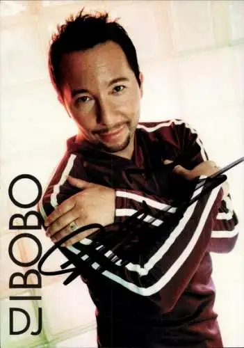 Ak Sänger DJ Bobo Portrait, Autogramm, Sänger