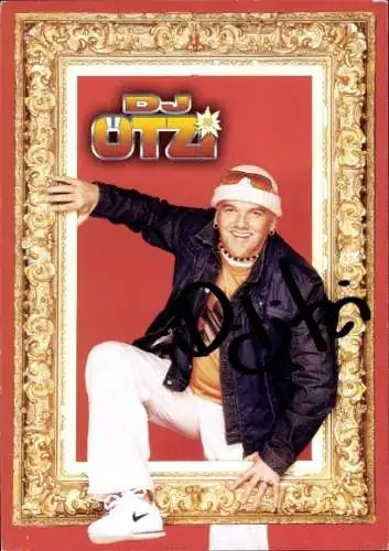 Ak Sänger DJ Ötzi, Portrait, Autogramm