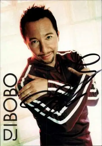 Ak Sänger DJ Bobo Portrait, Autogramm, Sänger