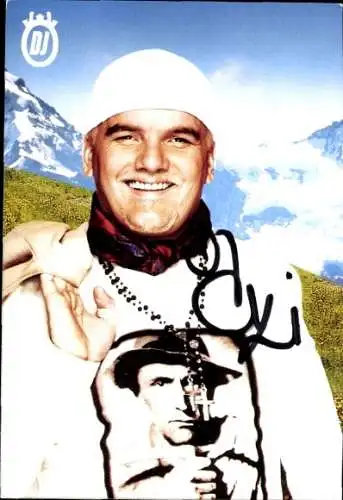 Ak Sänger DJ Ötzi, Portrait, Autogramm
