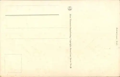 Künstler Ak Harrison, F., Gemaltes Porträt einer Frau, Hut