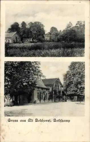 Ak Altbokhorst Bothkamp in Holstein, Teilansichten