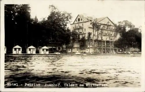 Ak Velden am Wörthersee in Kärnten, Hotel-Pension Auenhof