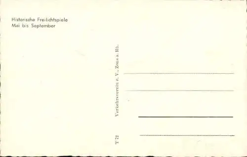 Ak Zons Dormagen am Niederrhein, Luftbild, Gesamtansicht