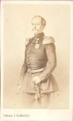 CdV König Wilhelm I. von Württemberg, Portrait