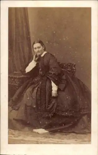 CdV Marie von Baden, Portrait