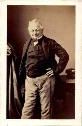 CdV Französischer Politiker Adolphe Thiers, Portrait