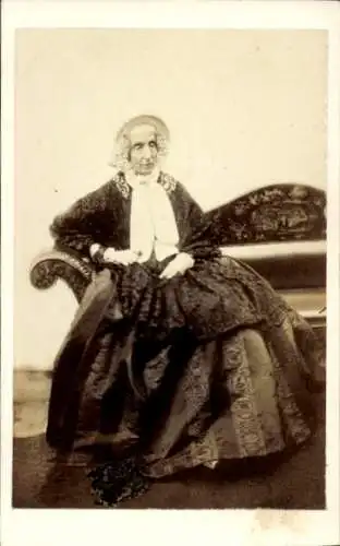 CdV Maria Amalia von Bourbon-Sizilien, Königin von Frankreich, Portrait