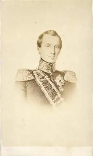 CdV Prinz Wilhelm Alexander der Niederlande, Portrait