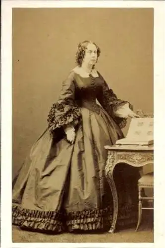 CdV Sophie von Württemberg, Königin der Niederlande, Portrait