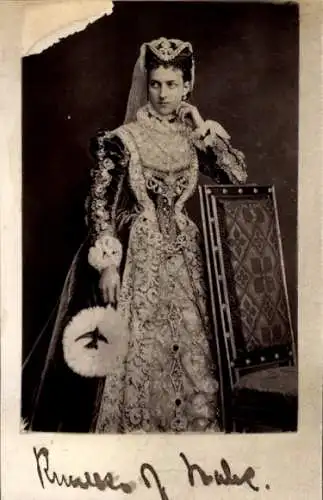 CdV Alexandra von Dänemark, Prinzessin von Wales, Portrait