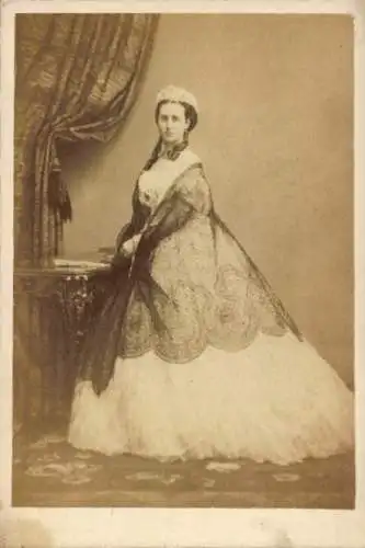 CdV Alexandra von Dänemark, Prinzessin von Wales, Portrait