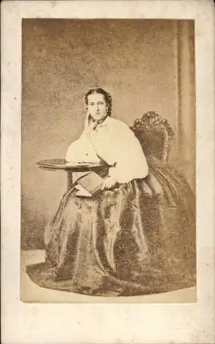 CdV Alexandra von Dänemark, Prinzessin von Wales, Portrait