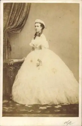 CdV Alexandra von Dänemark, Prinzessin von Wales, Portrait