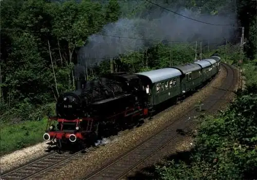 Ak Deutsche Eisenbahn, Eisenbahnfreunde Zollerbahn EFZ, Lokomotive Nr. 64289