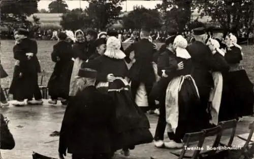Ak Twente Overijssel Niederlande, Boerenbruiloft