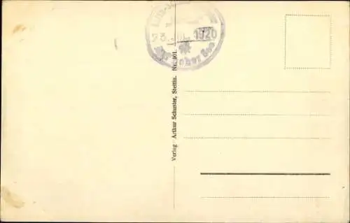 Ak Salonschnelldampfer Hertha in voller Fahrt