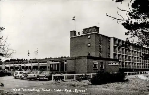 Ak West Terschelling Friesland Niederlande, Hotel Restaurant Europa