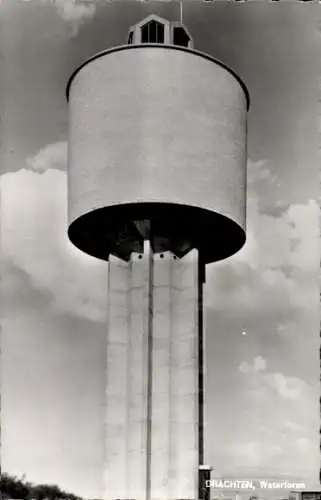 Ak Drachten-Friesland Niederlande, Wasserturm