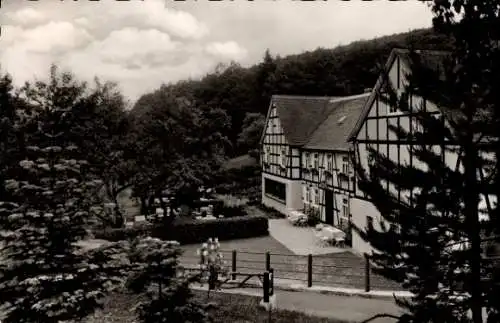 Ak Saalhausen Lennestadt im Sauerland, Pension Kuhlmann, Haus Hilmeke