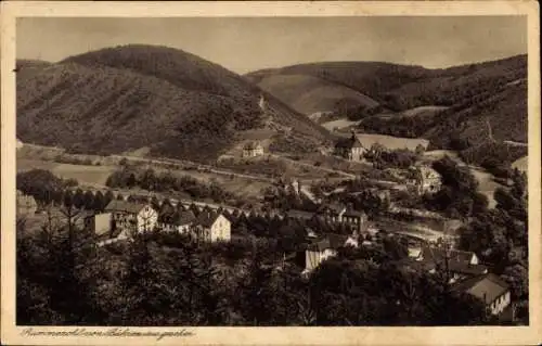 Ak Rummenohl Hagen in Westfalen Ruhrgebiet, Hotel Pension Dresel, Panorama