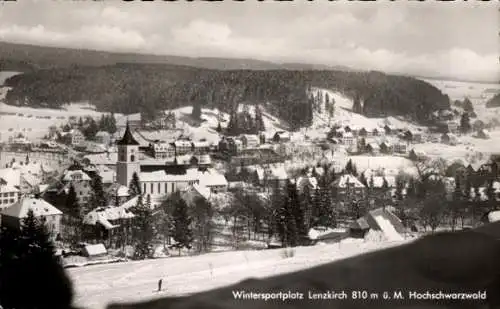 Ak Lenzkirch im Schwarzwald, Winter