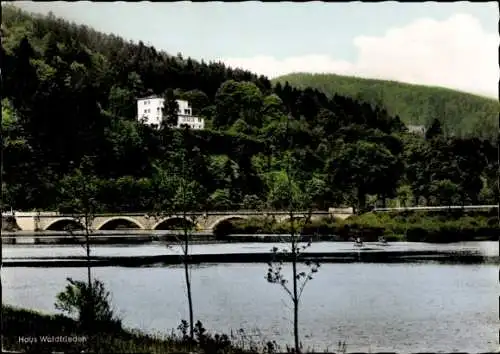 Ak Herzhausen Vöhl in Hessen, Edersee, Müttergenesungsheim Haus Waldfrieden