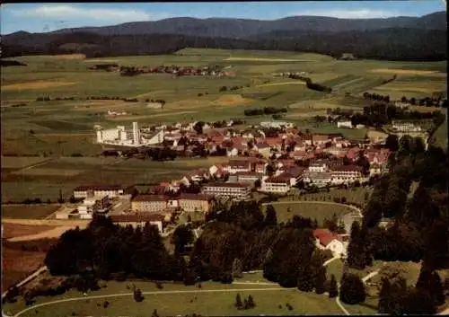 Ak Reinhardshausen Bad Wildungen Hessen, Gesamtansicht, Luftaufnahme