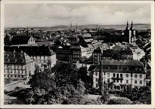 Ak Fulda in Hessen, Blick vom Dom