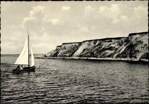 Ak Ostseebad Heiligenhafen in Holstein, am hohen Ufer