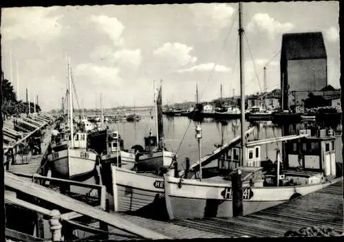 Ak Ostseebad Heiligenhafen in Holstein, Hafen