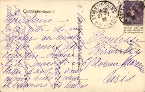 Ak Évian les Bains Haute Savoie, Neuvecelle