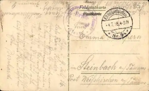 Ak Stenay Lothringen Meuse, Teilansicht