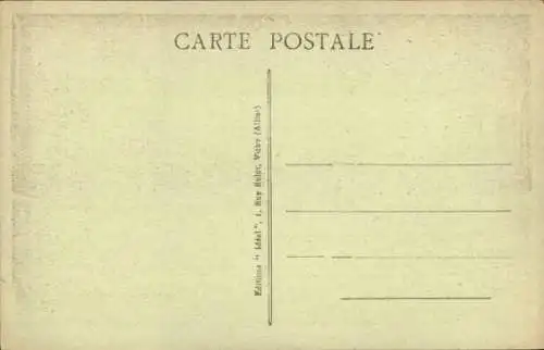Ak Vichy Allier, Source Chomel 43°